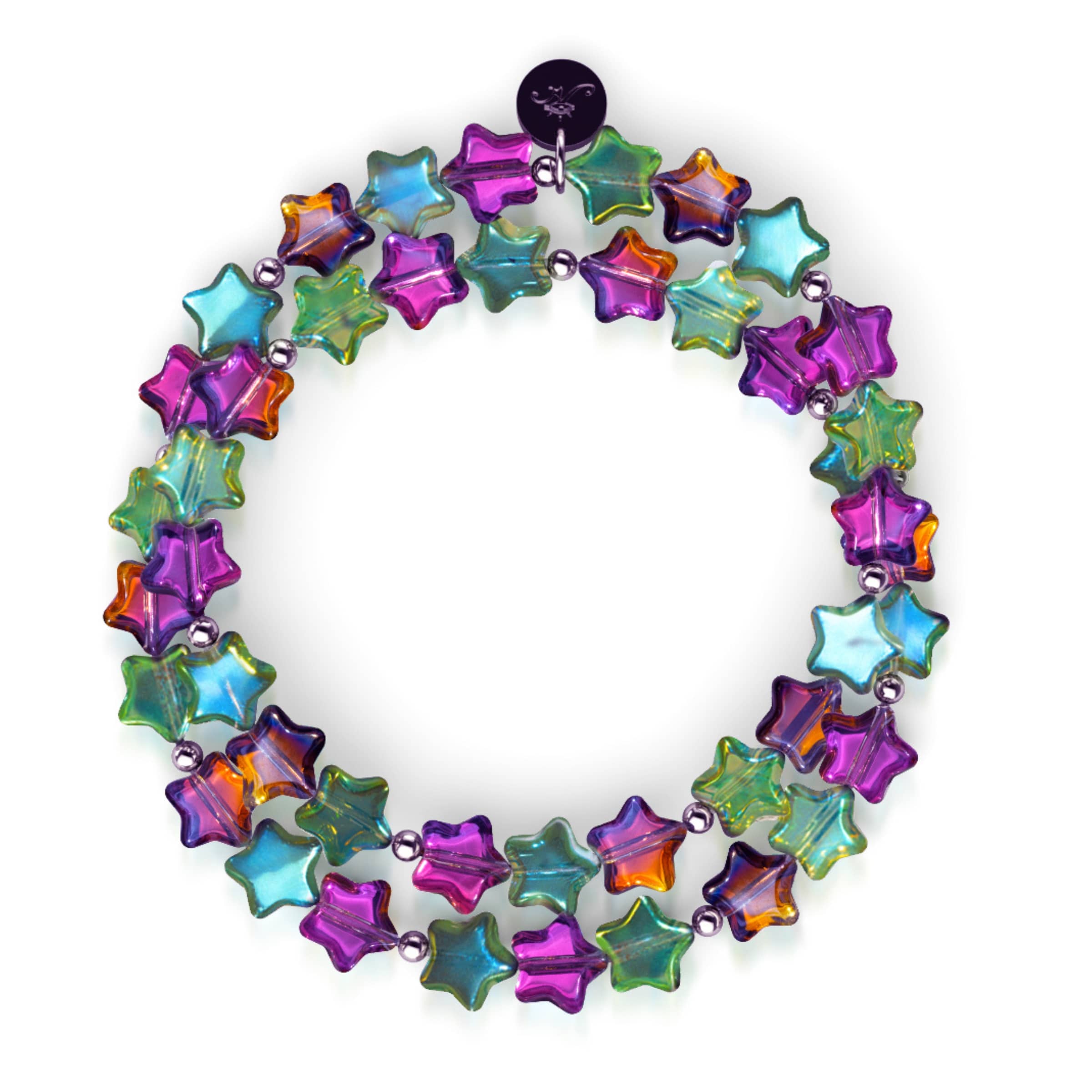 Purple Stardust  | .925 Sterling Silver | Star Wrap